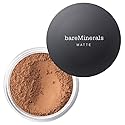 Original Matte Loose Mineral Foundation SPF 15, 19 Tan, Vegan, Cruelty-Free & Dermatologist-Tested Beauty & Personal Care bareMinerals