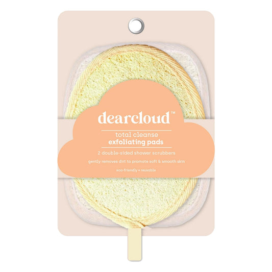 dearcloud Exfoliating Set - Loofah & Shower Scrubber (Orange) Beauty and Personal Care dearcloud