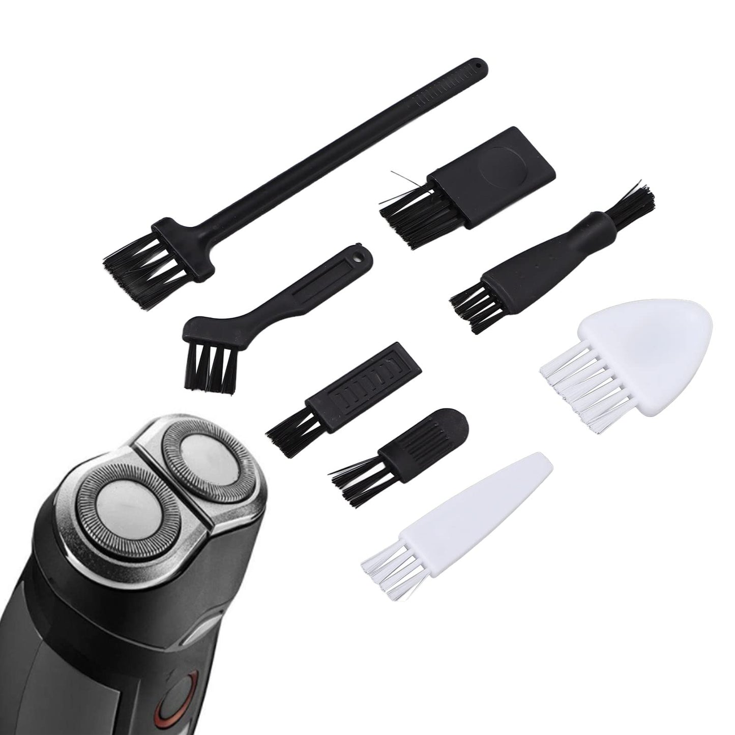 8PCS Electric Shaver Cleaning Brush, Mini Razors Brush Replacement Trimmer Cleaner Brush Set for Cleaning Razor Shaver Trimmer Hair Clipper, Home Beauty and Personal Care Agatige
