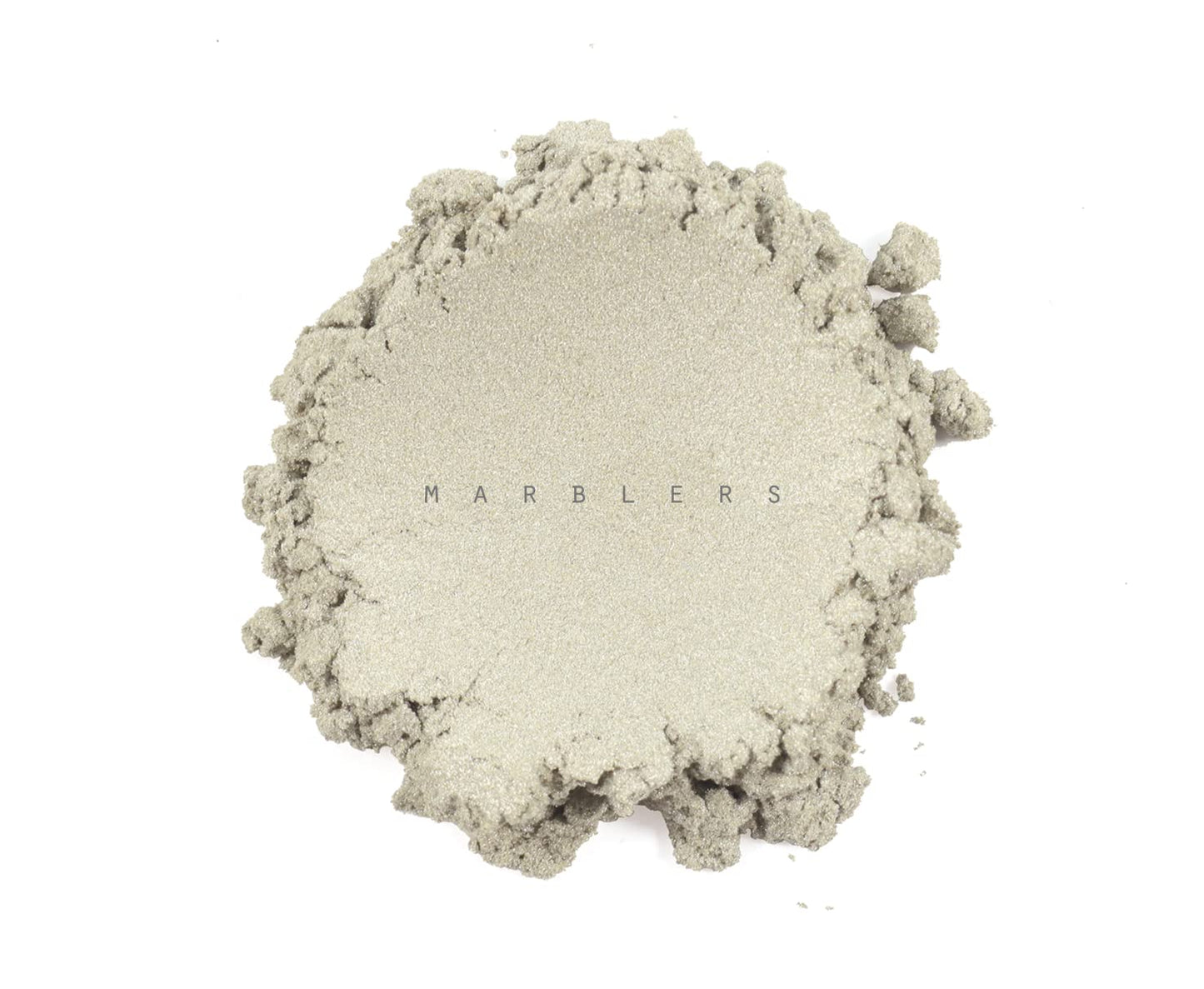 MARBLERS Fine Natural Mica Powder [Beige Gray] 0.11oz (3g) | Highly Pigmented | Non-Toxic, Vegan, Cruelty-Free | Eyeshadow, Body Butter, Nail Polish Beauty & Personal Care MARBLERS