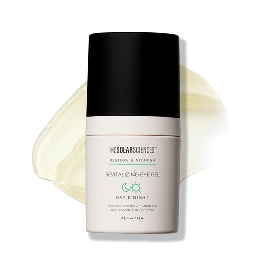 MDSolarSciences Revitalizing Eye Gel | Fine Line Treatment for Anti-Aging | Brightens & Reduces Dark Circles, Puffiness, & Wrinkles | Firming Eye Gel Beauty & Personal Care MDSolarSciences