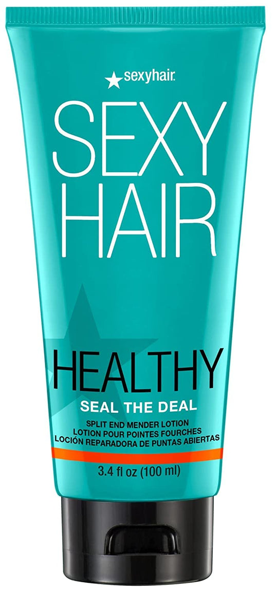 SexyHair Healthy Seal the Deal Split End Mender Lotion, 3.4 Oz, Mends Split Ends, All Hair Types Beauty & Personal Care SexyHair