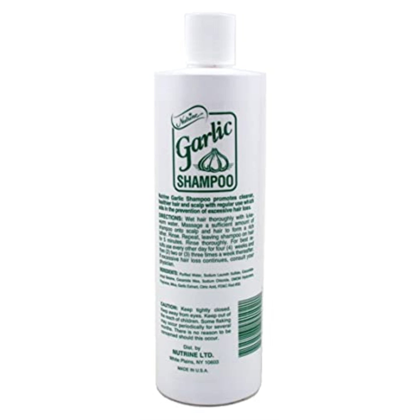 Nutrine Garlic Shampoo Unscented 16oz (Pack of 2) Beauty & Personal Care Nutrine