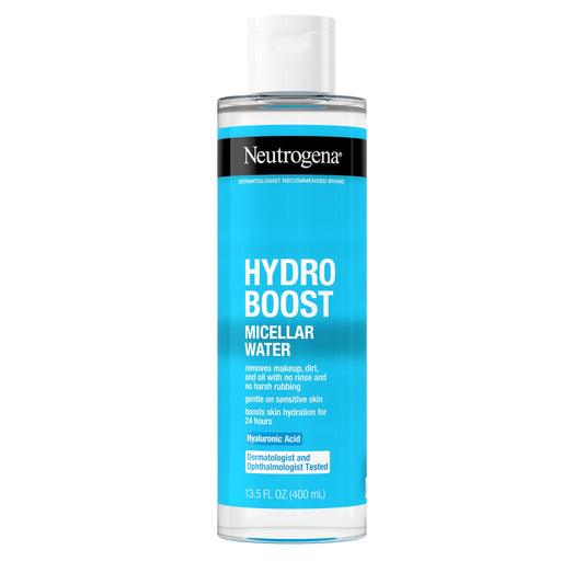 Neutrogena Hydro Boost Micellar Water with Hyaluronic Acid, Micellar Cleansing Water for Sensitive Skin, Removes Makeup, Dirt & Oil, Alcohol-Free Beauty & Personal Care Neutrogena