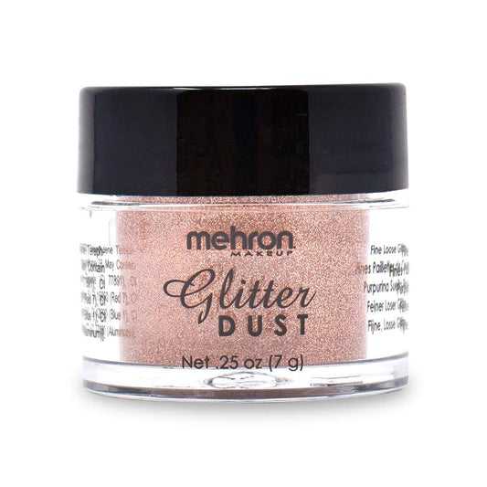 Mehron Makeup Paradise Glitter FX | Professional Cosmetic for Makeup & Art | Vibrant & Shimmering Loose Glitter .25 oz (7 g) (Copper) Beauty & Personal Care Mehron
