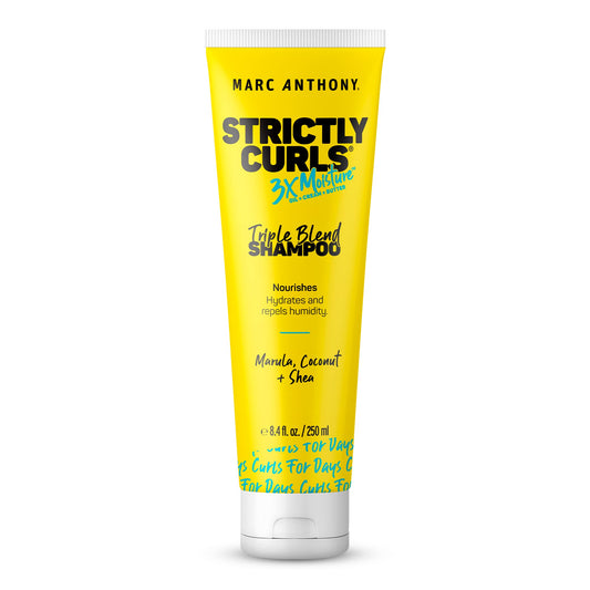 Marc Anthony Curly Hair Shampoo, Strictly Curls - 3x Moisture For Curl Defining & Curl Enhancing - Shea Butter, Marula Oil, Aloe Vera & Coconut Cream Beauty & Personal Care Marc Anthony