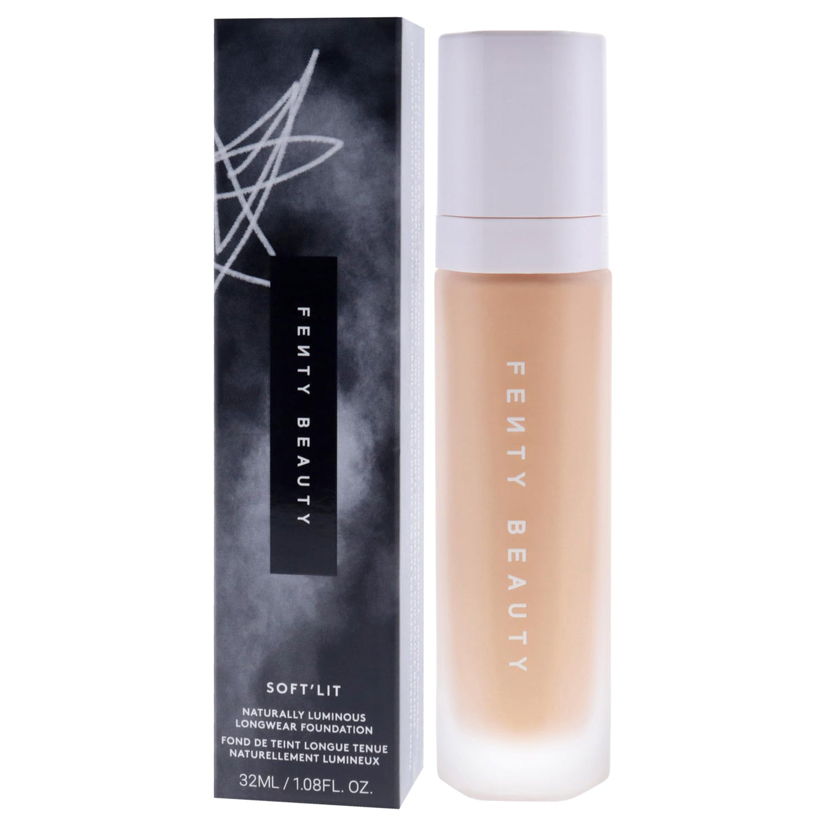 Soft Lit Naturally Luminous Longwear Foundation - 235 Light Medium Warm Golden by Fenty Beauty for Women - 1.08 oz Foundation