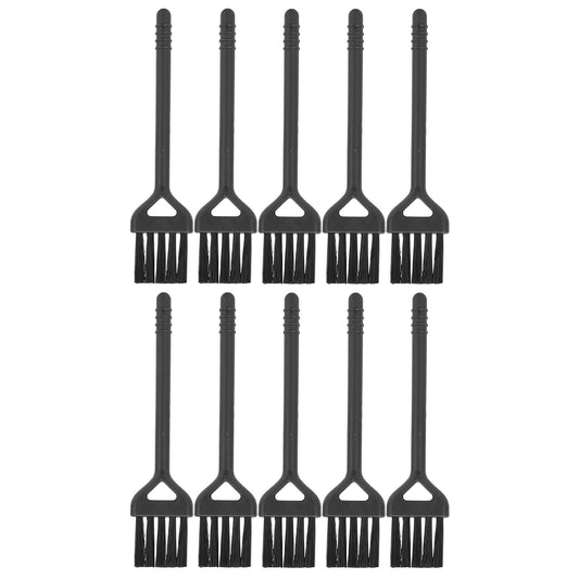 10 PCS Electric Shaver Cleaning Brushes, Mini Nylon Hair Double Sided Clipper Brush Shaver Cleaner for Garlic Masher, Shaver, Keyboard Beauty and Personal Care Pilipane