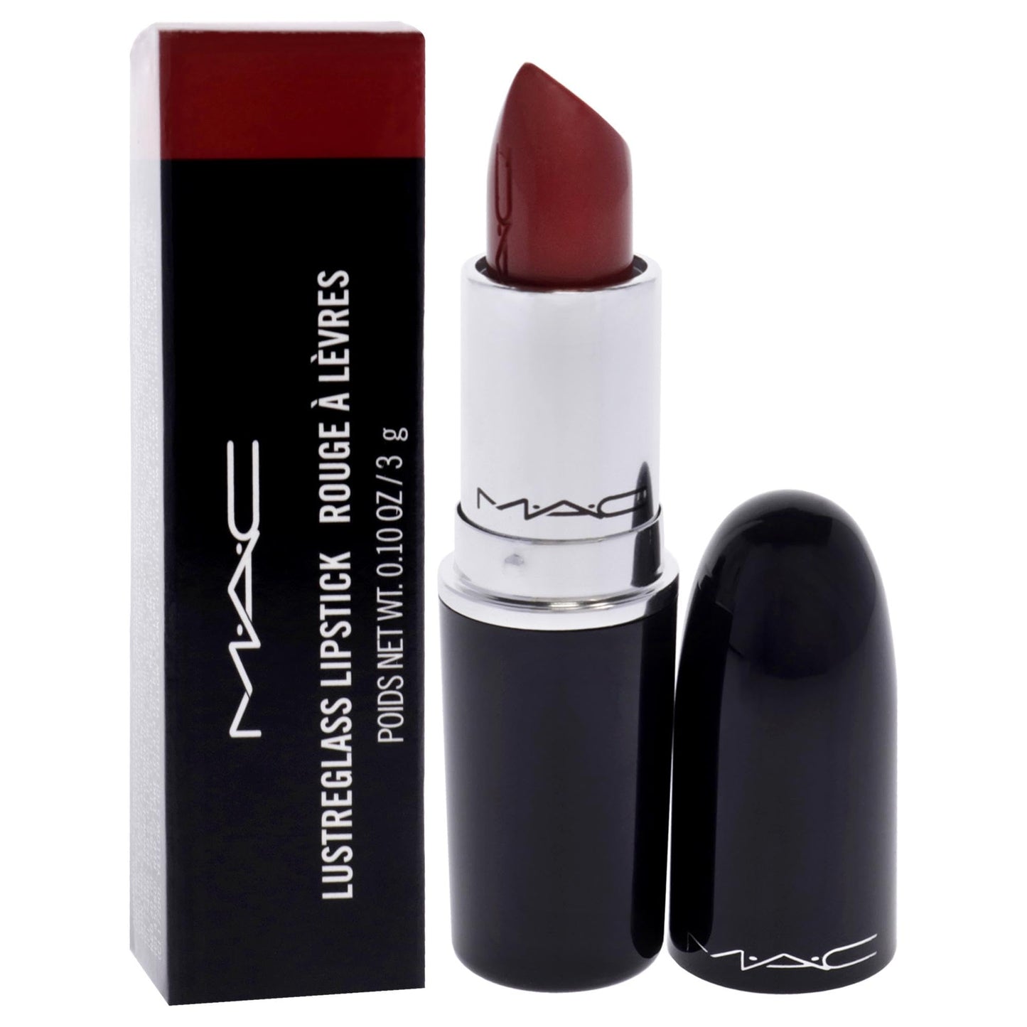 Lustreglass Lipstick - Lady Bug by MAC for Women - 0.1 oz Lipstick Beauty & Personal Care MAC