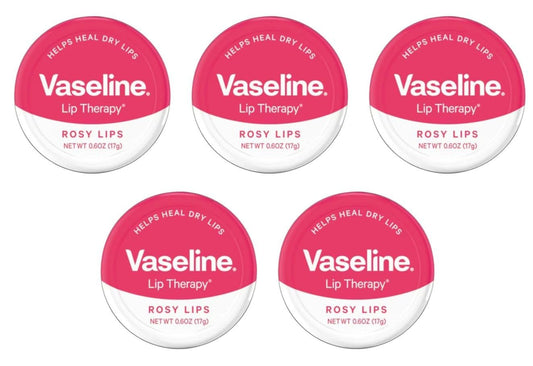 Vaseline Lip Therapy Lip Balm, Rosy Lips 0.6 oz (Pack of 5) Beauty and Personal Care Vaseline