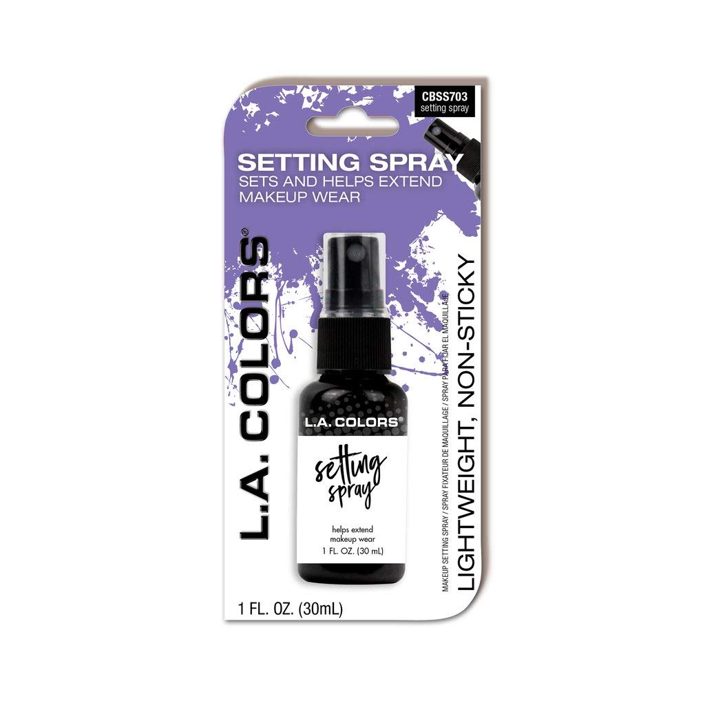 L.A. COLORS Setting Spray (carded), Setting Spray CBSS703 Beauty & Personal Care L.A. COLORS