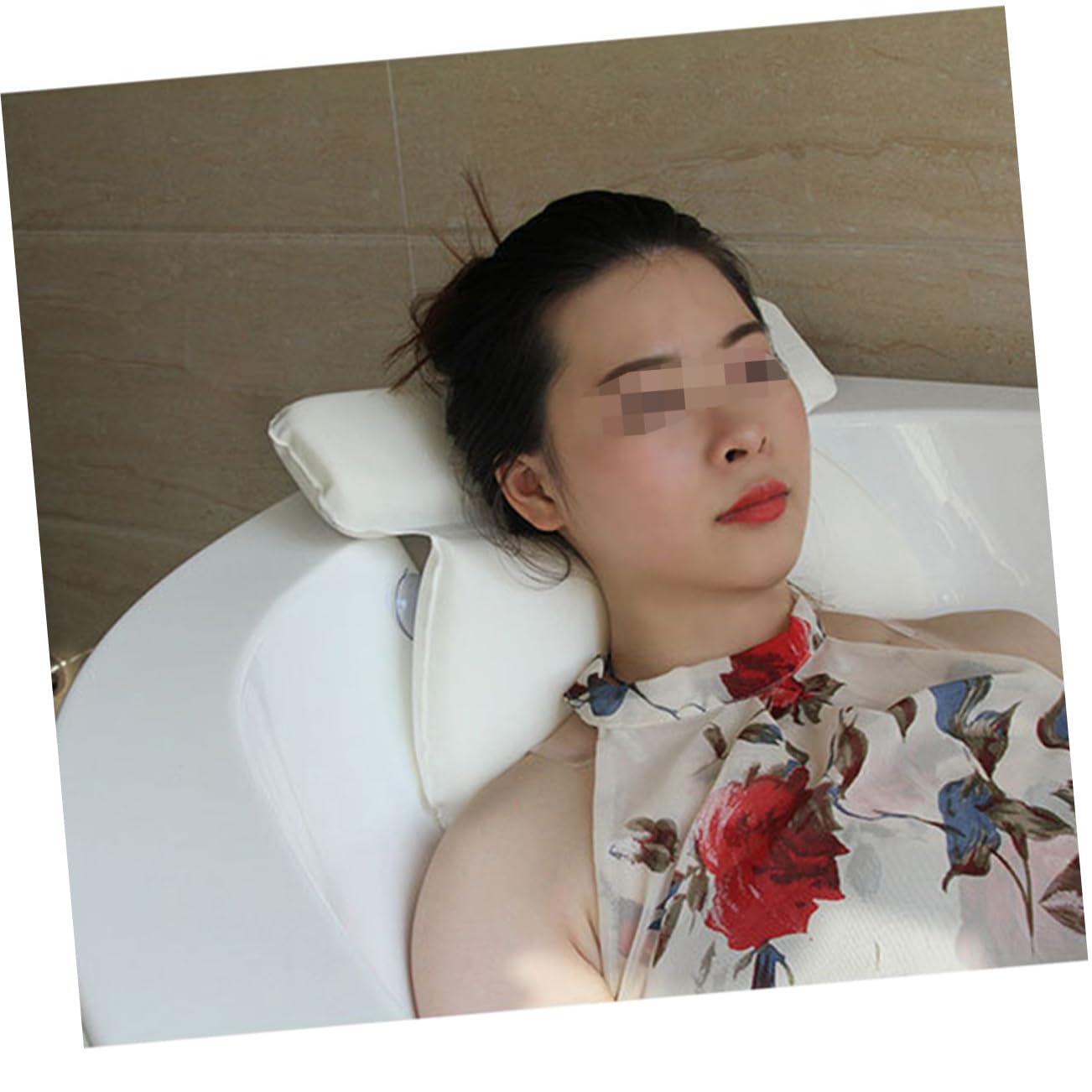 Ipetboom Pu Bath Pillow Cups for Bathtub Ergonomic Round Design for and Neck Support Easy to Install Comfortable Spa Accessory for Relaxing Baths Beauty and Personal Care Ipetboom