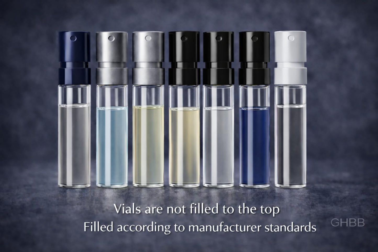 GHBB Luxury Cologne Collection for Men - 15 Designer Fragrance Samples, High-End Scent Set, Premium Mini Vial Discovery Set Beauty & Personal Care GHBB