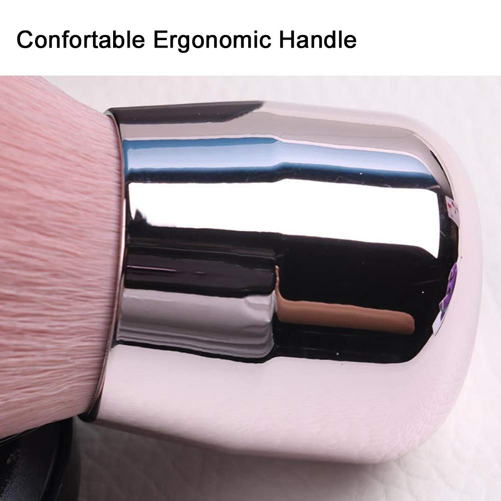 JOSALINAS Kabuki Foundation Makeup Brushes Flat Top for Face Blusher Liquid Powder Blend and Contour Tool and Mineral BB Cream, Flat Beauty & Personal Care JOSALINAS