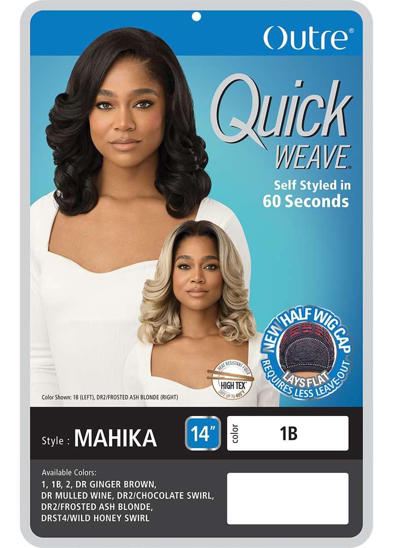 Outre Quick Weave - Tania (OFF BLACK 1B)