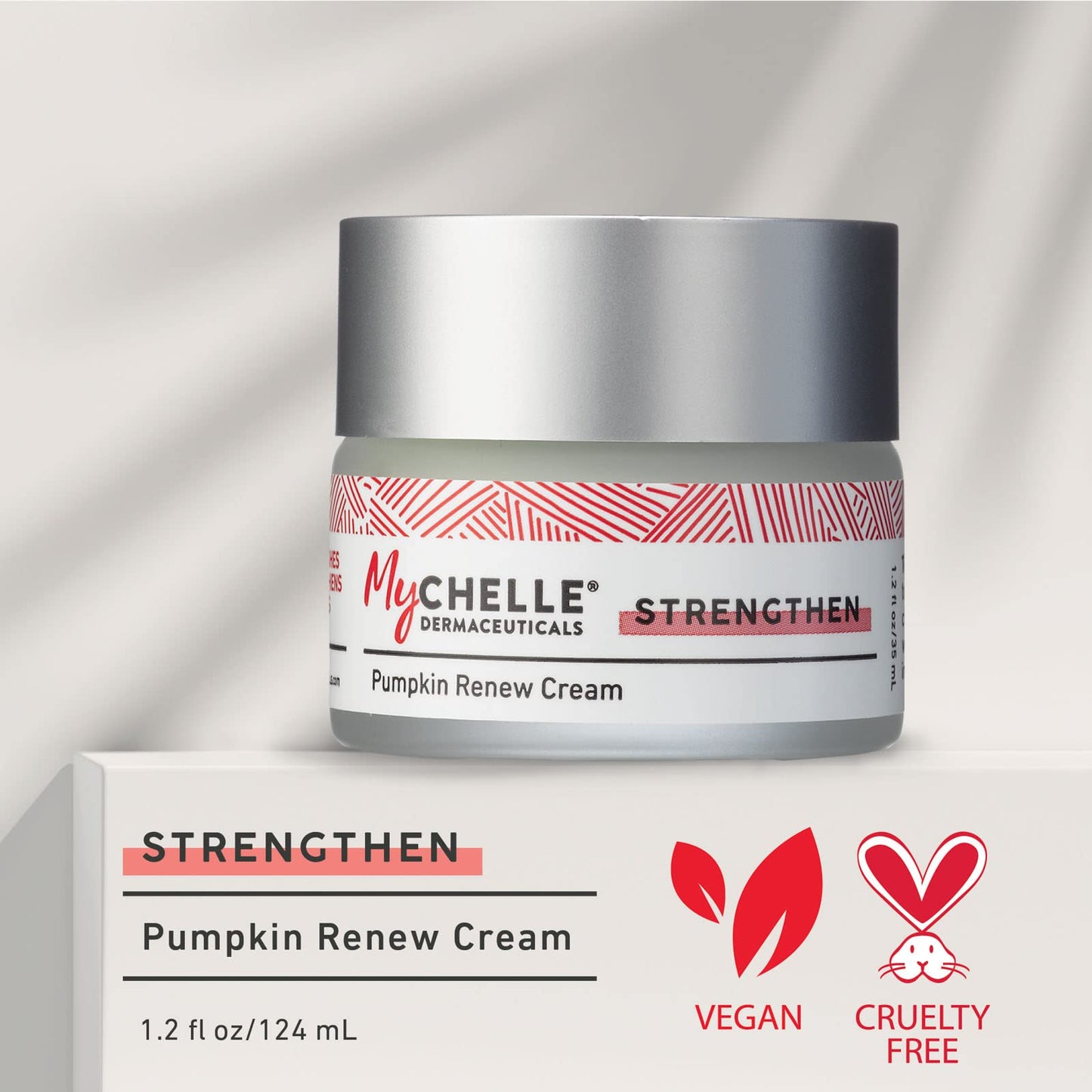 MyChelle Dermaceuticals Pumpkin Renew Cream (1.2 Fl Oz) - Daily Face Moisturizer with Pumpkin Seed Oil, Cloudberry Extract & Antioxidants Beauty & Personal Care MyChelle Dermaceuticals
