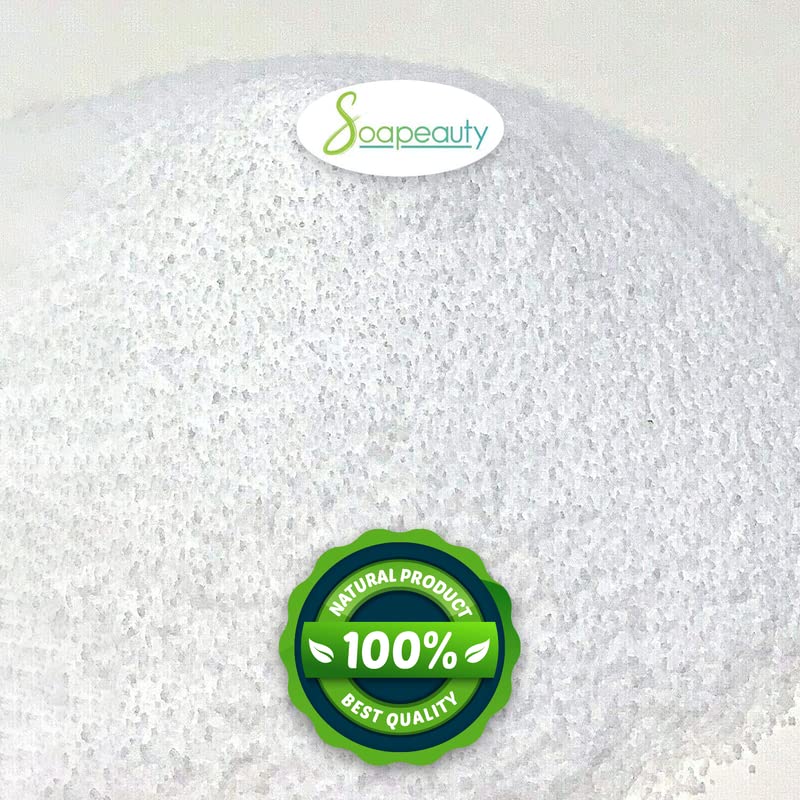 Soapeauty Dendritic Salt - Premium Fine Grain Bath and Body Salt for Scrubs, Exfoliants, and Milk Baths - High Absorption for Fragrance Oils Beauty and Personal Care Soapeauty