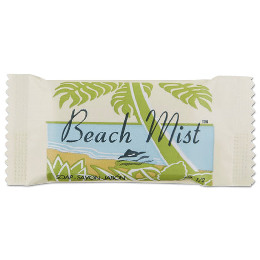Beach Mist Bar Soap Individually Wrapped # 0.5 Travel Size Hotel/Motel 1,000 Count Beauty & Personal Care BEACH MIST