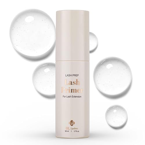 BL Lashes Primer for Eyelash Extensions | Removes Oils & Residue | Oil-Free for Stronger Adhesive Bonding | Speeds Up Application Time | Professional Beauty & Personal Care BL BL