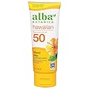 Alba Botanica Sunscreen Lotion, SPF 50, Island Vibe, 3 Oz Beauty & Personal Care Alba Botanica