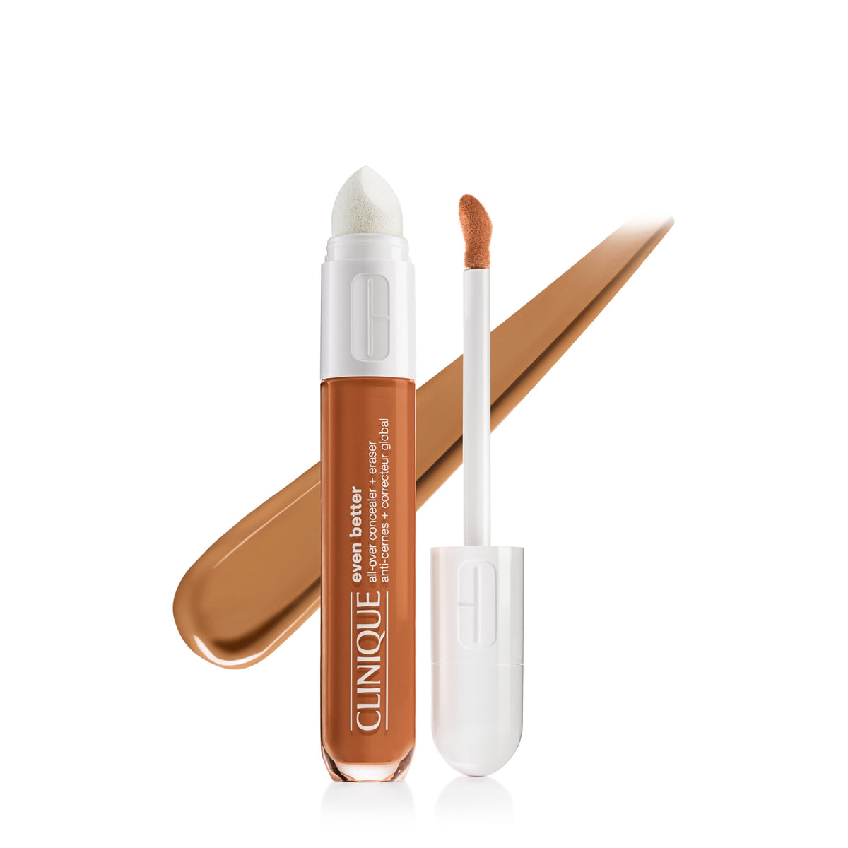 Clinique Even Better All-Over Full Coverage Concealer + Eraser Makeup For Dark Undereye Circles | With Hyaluronic Acid + Caffeine | Hydrating Beauty & Personal Care Clinique