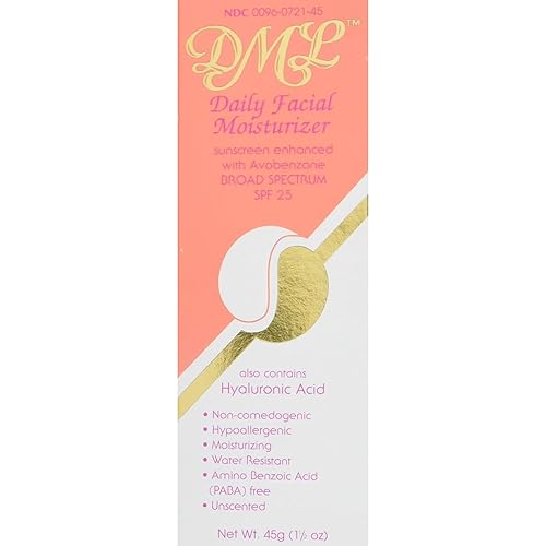 DML Facial Moisturizer SPF 25, 1.5 Oz (3 Pack) (SG_B0064JD6VQ_US) Beauty & Personal Care DML