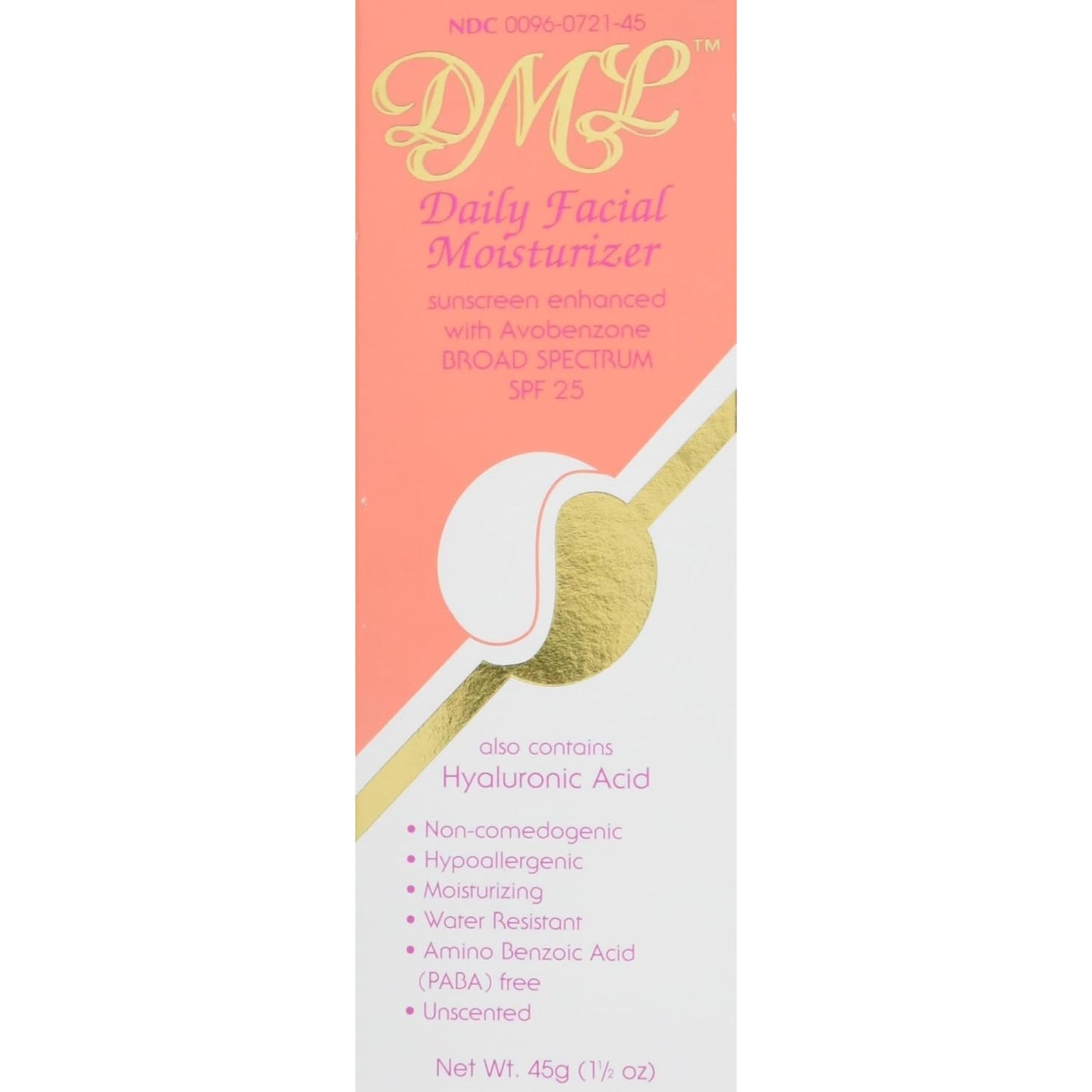 DML Facial Moisturizer SPF 25 1.50 oz (Pack of 5) Beauty & Personal Care DML