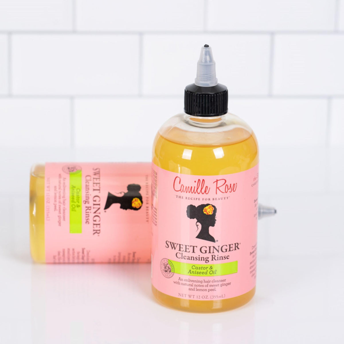 Camille Rose Sweet Ginger Rinse, Hair and Scalp Cleanser with Ginger Root and Aniseed Oil, to Clarify and Moisturize, for all Hair Types, 12 oz Beauty & Personal Care Camille Rose