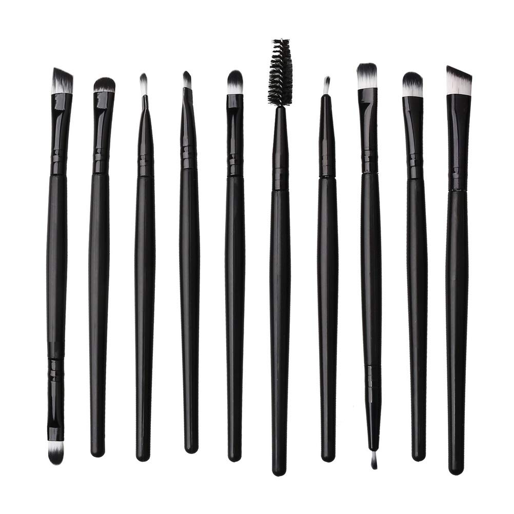 Makeup Brushes ZHIYE Make up Brush Set 20 PCs Professional Face Eyeliner for Foundation Blush Concealer Eyeshadow with Travel Black Beauty & Personal Care ZHIYE