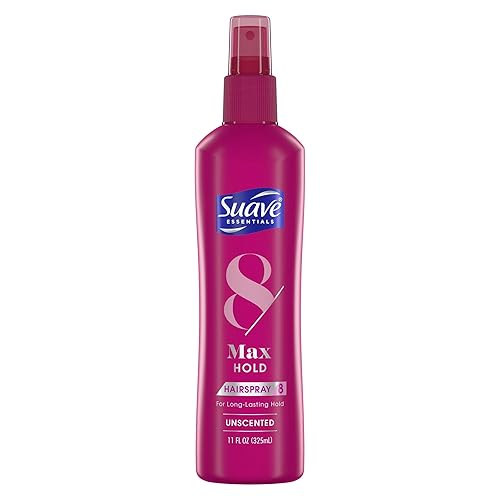 Suave Max Hold Non Aerosol Hairpsray Unscented 11 oz (Pack of 8) Beauty & Personal Care Suave
