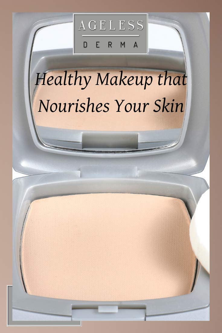 Ageless Derma Pressed Mineral Foundation Makeup Tawny With Vitamin and Green Tea Extracts Beauty & Personal Care Ageless Derma
