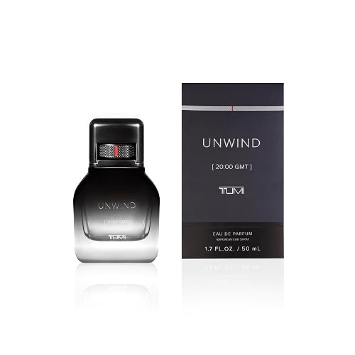 TUMI UNWIND [20:00 GMT] - Liquid Perfume Fragrance for Men - Warm Cologne with Floral & Woody Aroma Notes - 1.7 oz Beauty & Personal Care TUMI