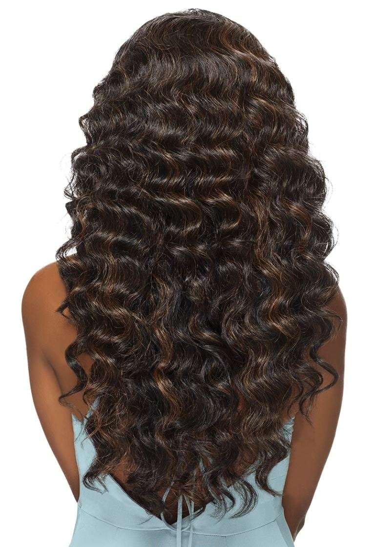 Outre Synthetic Hair Half Wig Quick Weave Ashani (S1B/BU)