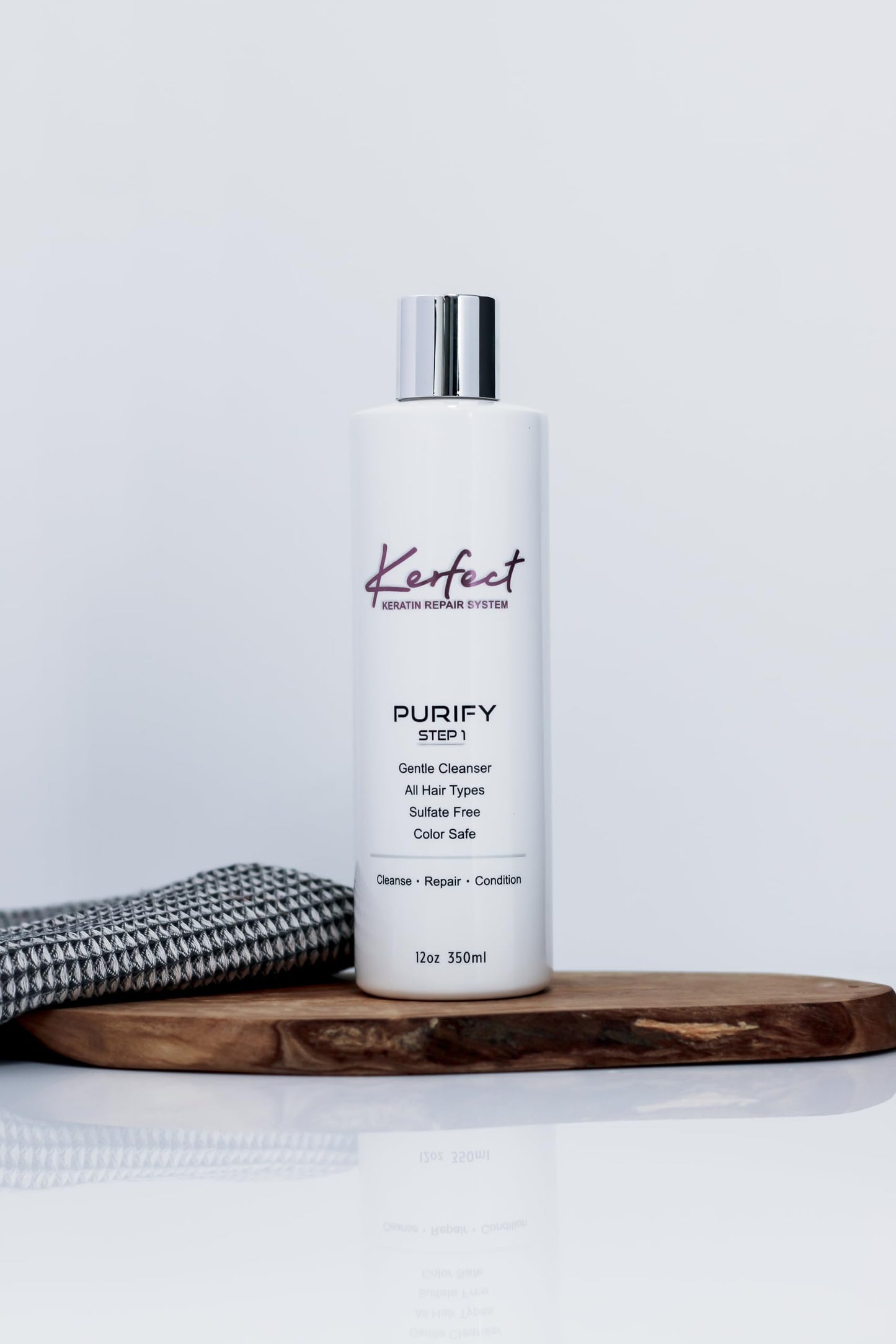 Kerfect Hair Repair System Step 1, Purify Gentle Cleanser, Shampoo Beauty & Personal Care Keratin Life Organics