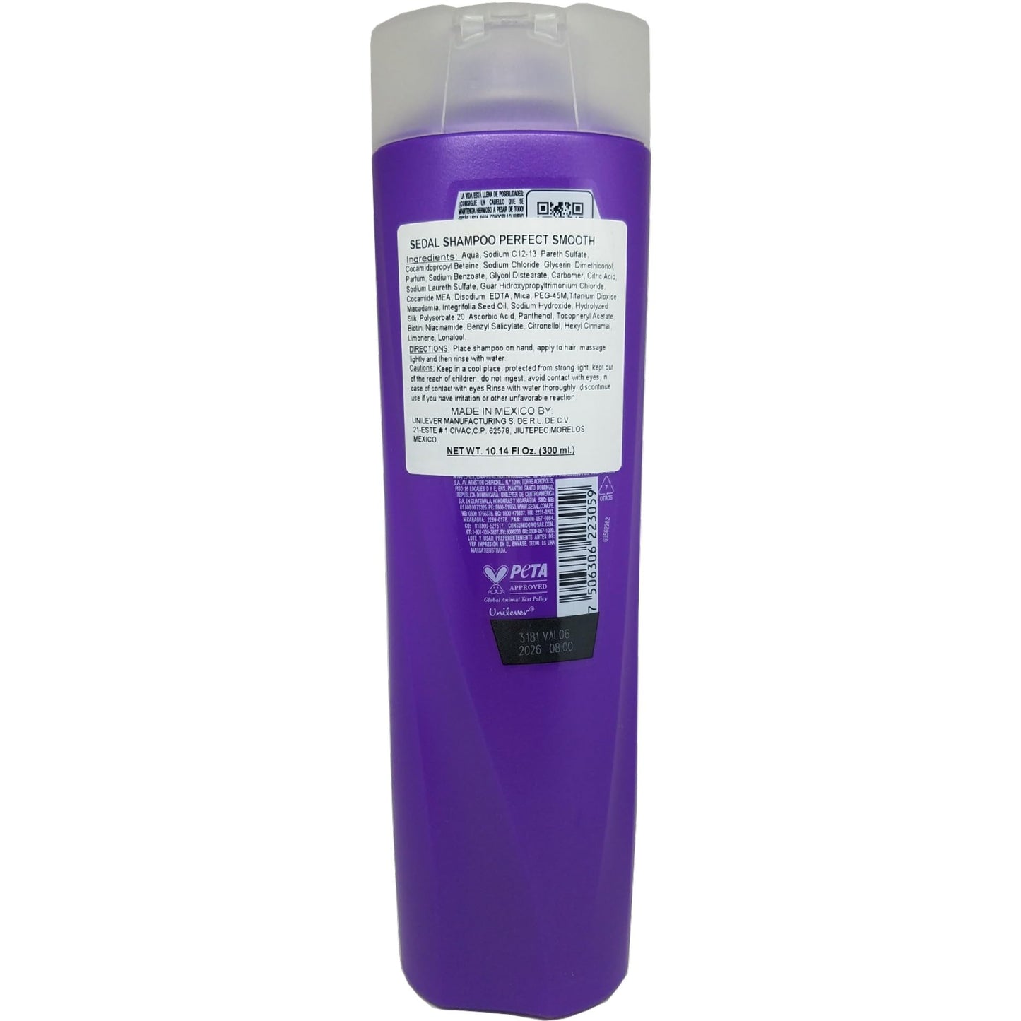 Sedal Liso Perfecto Shampoo 340 ml [SEALED] Beauty & Personal Care Sedal