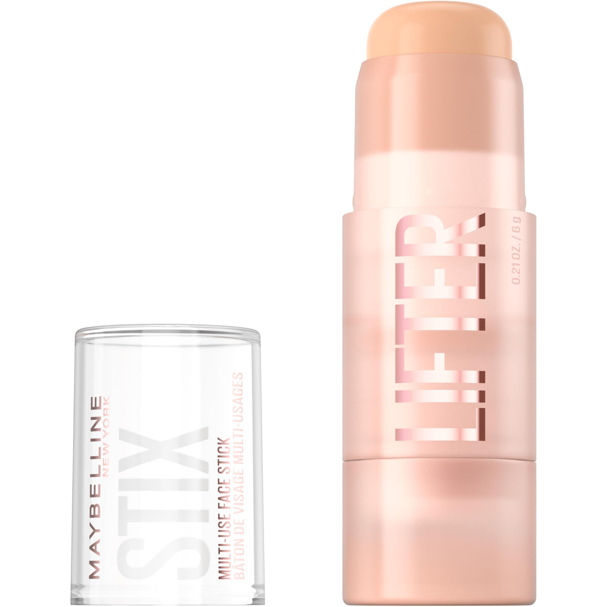 Maybelline Lifter Stix Multi-Use Face Stick - Contour, Bronzer, Concealer and Foundation Stick, All-In-One Creamy Face Makeup with Cranberry Seed Oil