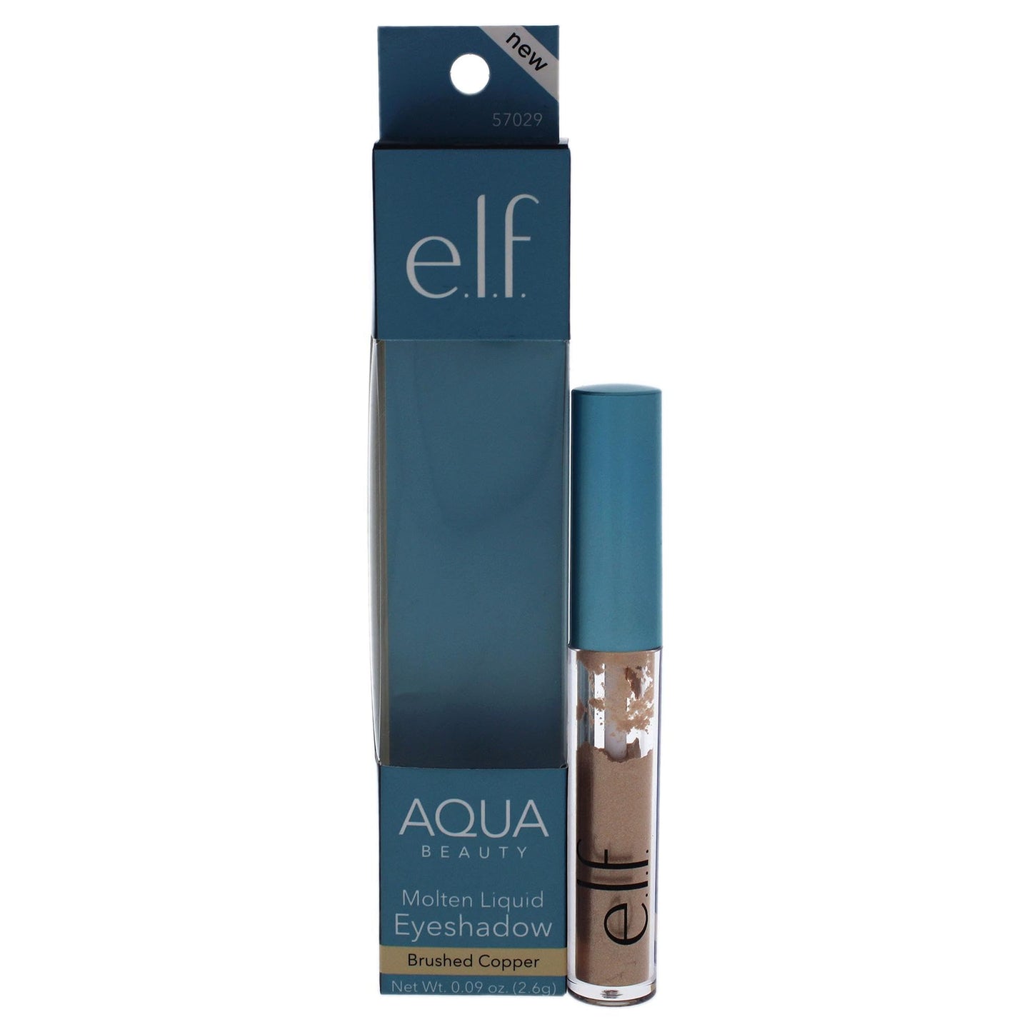 e.l.f. Aqua Beauty Molten Liquid Eyeshadow - Brushed Copper Women Eyeshadow 0.09 oz Beauty & Personal Care e.l.f.