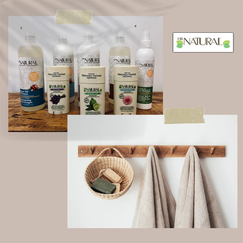 Dr. Natural Castile Body Lotion - Deeply Moisturizing Body Butter with Shea Butter - Lotion for Women and Men - Cruelty Free - Lavender - 16 oz Beauty & Personal Care Dr. Natural