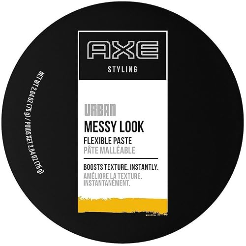 AXE Messy Look Hair Paste Flexible 2.64 oz (Pack of 6) Beauty & Personal Care AXE