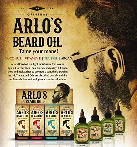 Arlo's Beard Oil with Argan Oil, 2.5 Fluid Ounce Beauty & Personal Care Arlo's