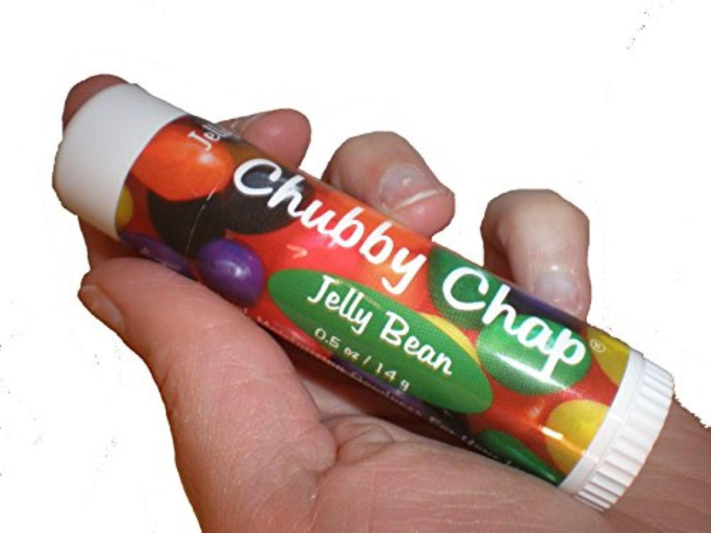 Chubby Chap - Three (3x) Large Jumbo Natural Lip Balm - .5 Ounce Jelly Bean Beauty and Personal Care Chubby Chap