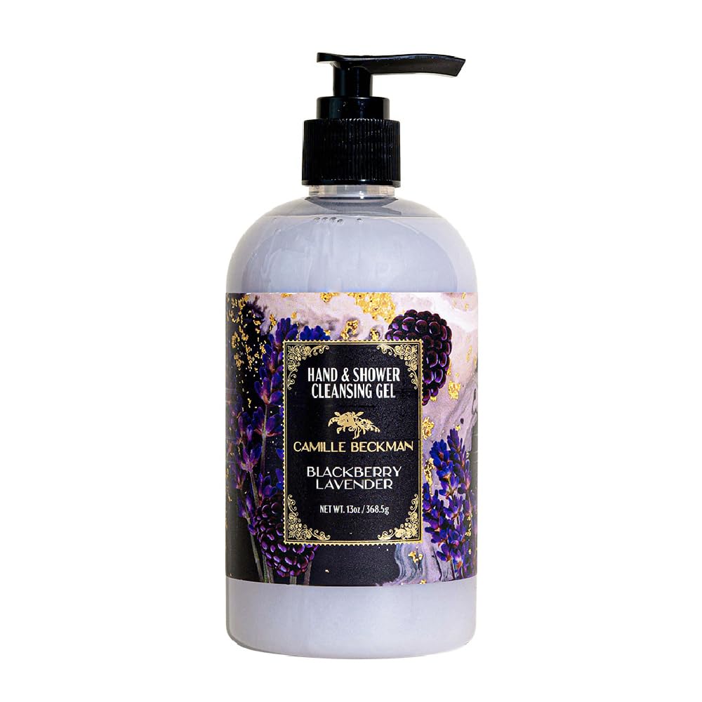 Camille Beckman Hand and Shower Cleansing Gel, Blackberry Lavender, 13 Ounce Beauty & Personal Care Camille Beckman