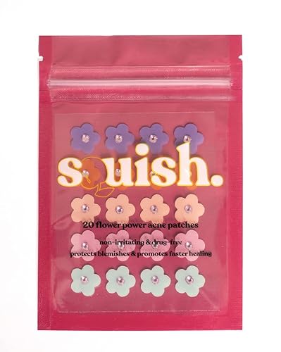 squish Flower Power Acne Patches Beauty & Personal Care Squish