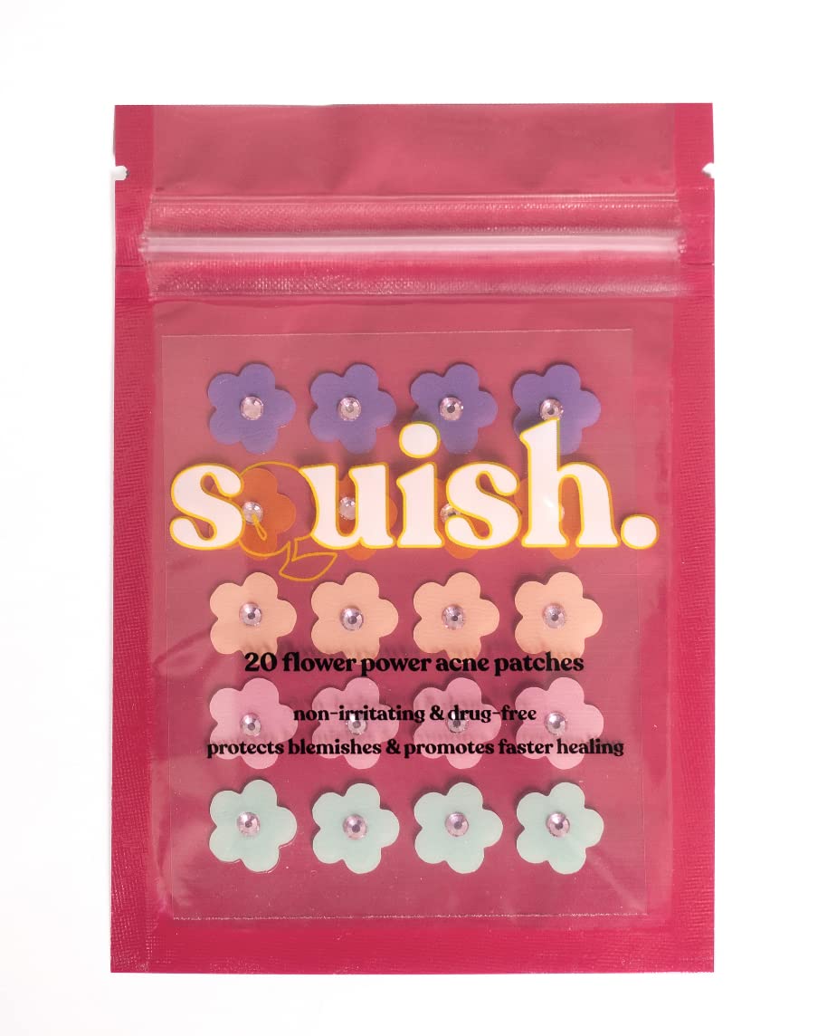 squish Flower Power Acne Patches Beauty & Personal Care Squish