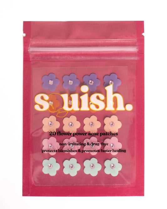 squish Flower Power Acne Patches Beauty & Personal Care Squish