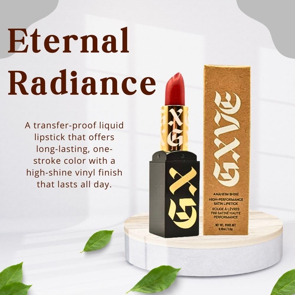 GXVE BY GWEN STEFANI Anaheim Shine Clean High-Performance Satin Lipstick Loara Beauty & Personal Care GXVE