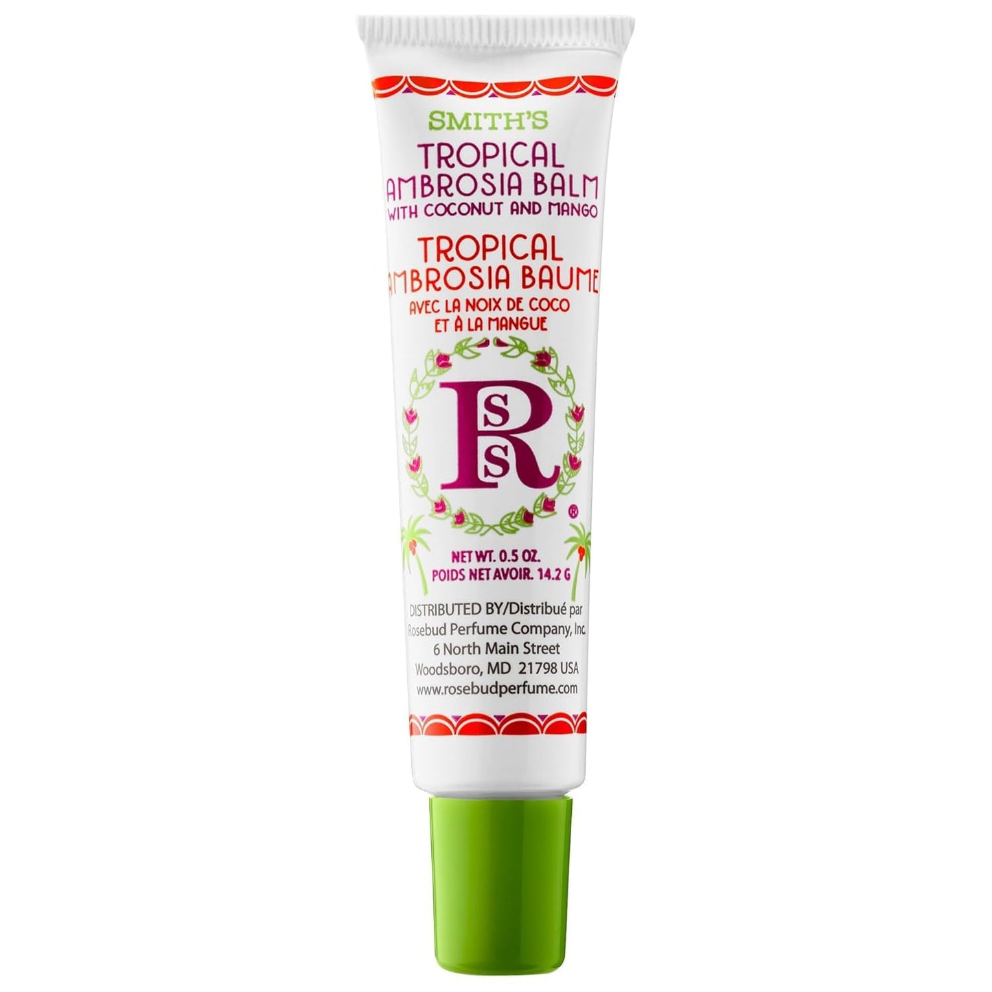 Rosebud Perfume Co. Tropical Ambrosia Lip Balm 0.5 oz/ 14.2 g Beauty & Personal Care Rosebud Perfume