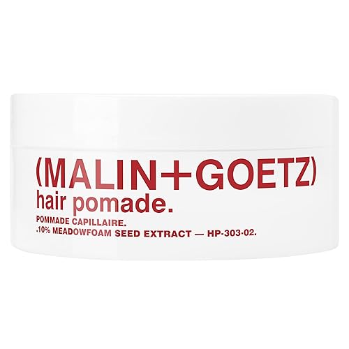 MALIN+GOETZ Hair Pomade | Firm Hold Styling for Volume, Shape & Texture | Beeswax, Meadowfoam, Cannabis & Soybean Oils | Tames Flyaways + Smooths Ends Beauty & Personal Care MALIN+GOETZ