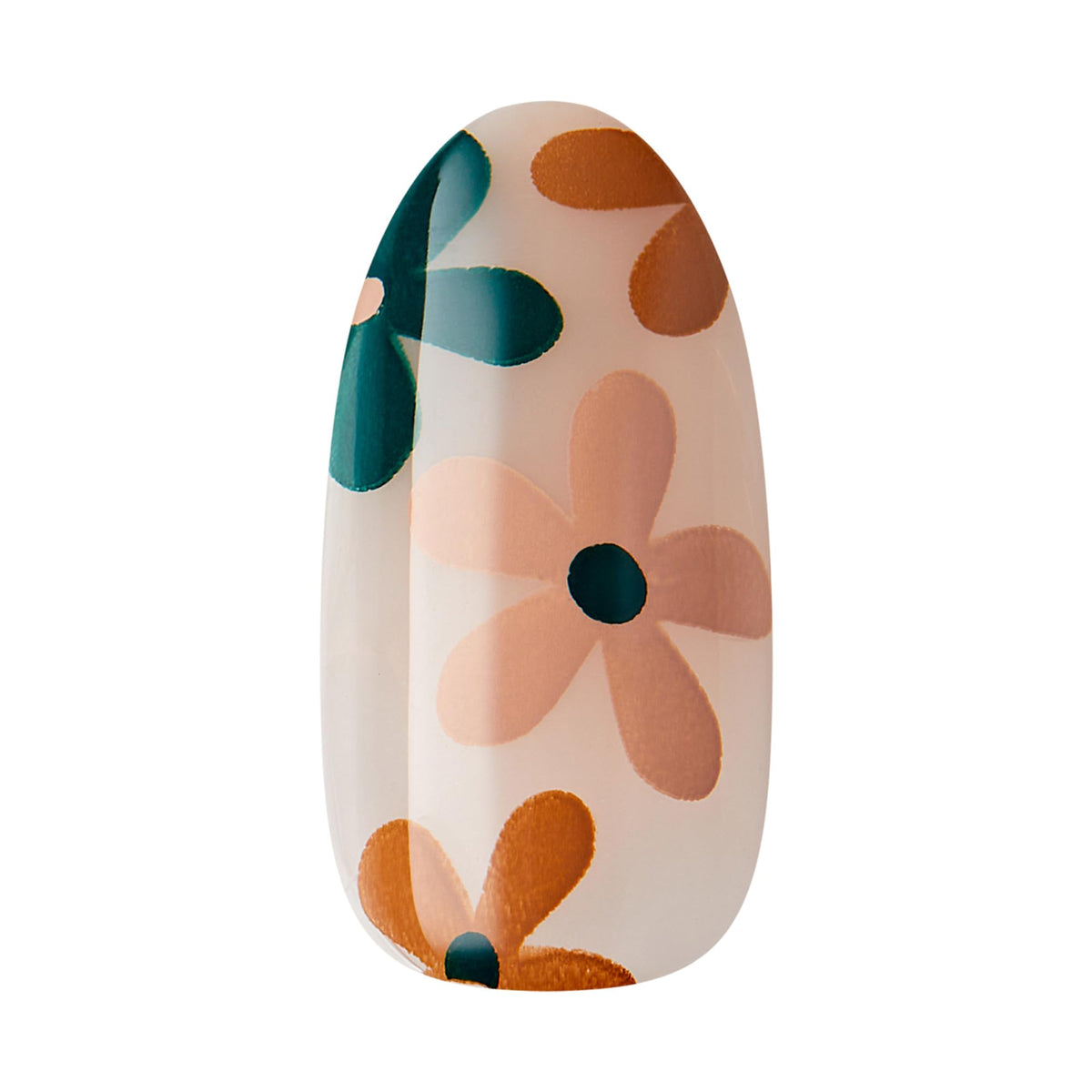 Kiss Impress No Glue Mani Press On Nails, Design, 'As It Was', Beige, Medium Size, Almond Shape, Includes 30 Nails, Prep Pad, 1 Manicure Stick, 1 Mini