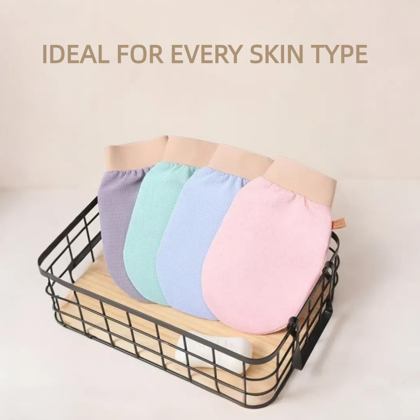 Exfoliating Glove, Deep Revive Glow Exfoliating Glove, Dual-Sided Body Scrub Mitt for Smooth Skin, Spa Quality Exfoliation, for All Skin Types Beauty and Personal Care LuxeOne